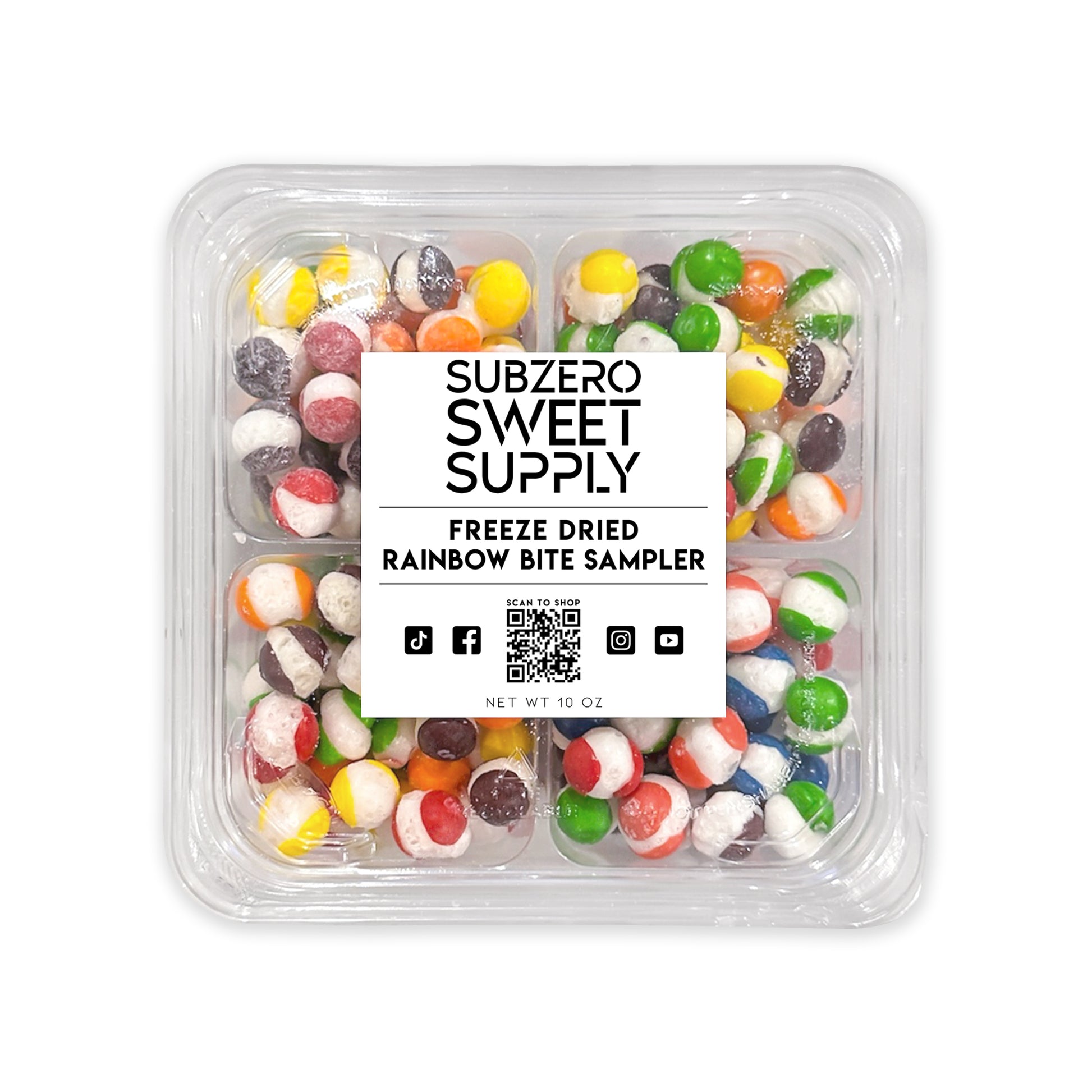 Freeze Dried Rainbow Drops